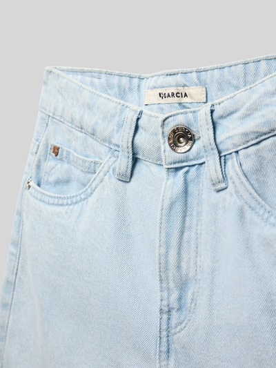 Garcia Bermudas im 5-Pocket-Design Hellblau 2