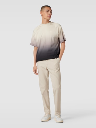 CK Calvin Klein T-Shirt mit Farbverlauf Modell 'OMBRE' Sand 1