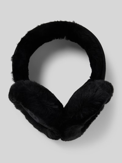 UGG Ohrenwärmer aus Lammfell mit Label-Stitching Black 1