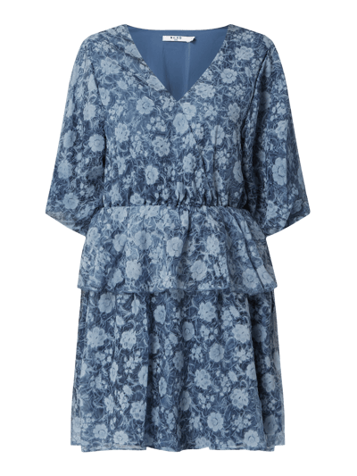 NA-KD Kleid mit floralem Muster  Hellblau 2