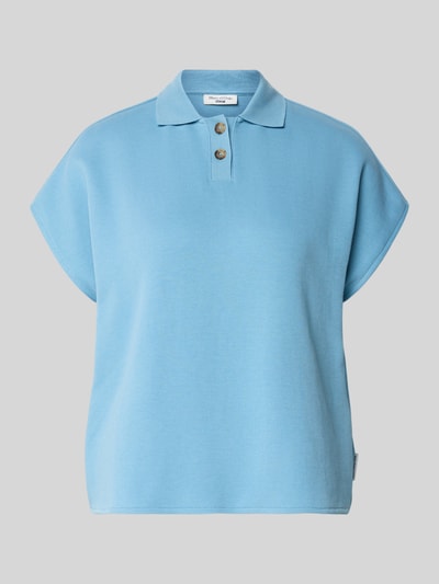 Marc O'Polo DENIM Koszulka polo o kroju regular fit z czystej bawełny Szaroniebieski 2
