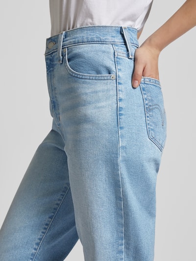Levi's® Jeansy o kroju mom fit z wysokim stanem i 5 kieszeniami Jeansowy niebieski 3