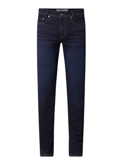 MAC Straight fit jeans van sweatdenim, model 'Jog'n Jeans' Blauw gemêleerd - 2