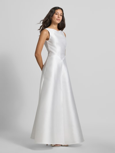 Swing Suknia ślubna z zamkiem błyskawicznym o kroju bez rękawów Złamany biały 1