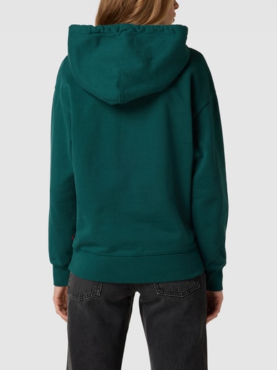 Levi's® Hoodie mit Label-Print Modell 'GRAPHIC STANDARD HOODIE' Gruen 5