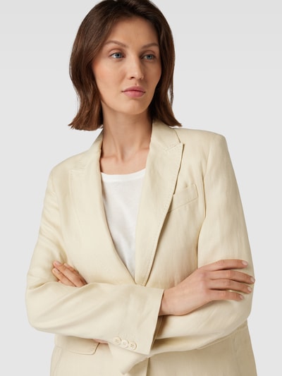 Weekend Max Mara Blazer met klepzakken, model 'NALUT' Zand - 3