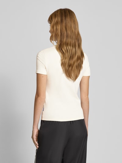 FILA T-shirt met labelstitching, model 'BIELLA' Zand - 5