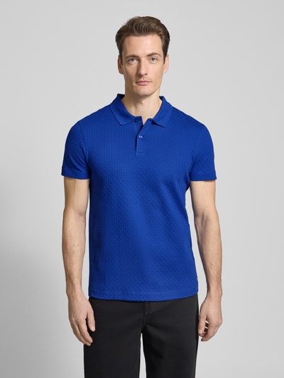 JOOP! Collection Poloshirt mit kurzer Knopfleiste Modell 'Bradley' Royal 4