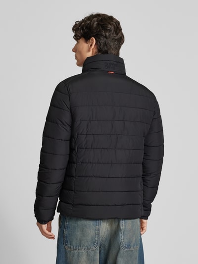 Superdry Steppjacke mit Stehkragen Modell 'Fuji' Black 5