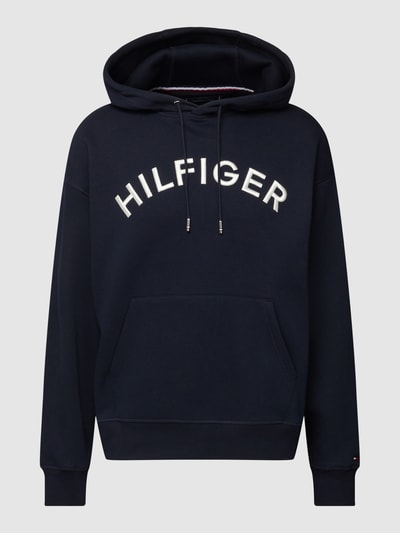 Tommy Hilfiger Hoodie mit Label-Stitching Modell 'ARCHED HOODY' Marine 2