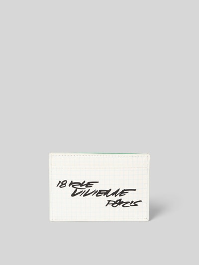 Kenzo Card Holder mit Logo-Print Weiss 2