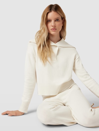 Joseph Pullover in Strick-Optik Offwhite 3