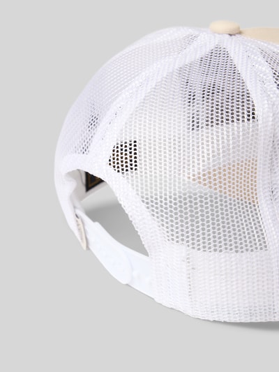 Von Dutch Trucker-pet met labelstitching, model 'SOHO' Offwhite - 3