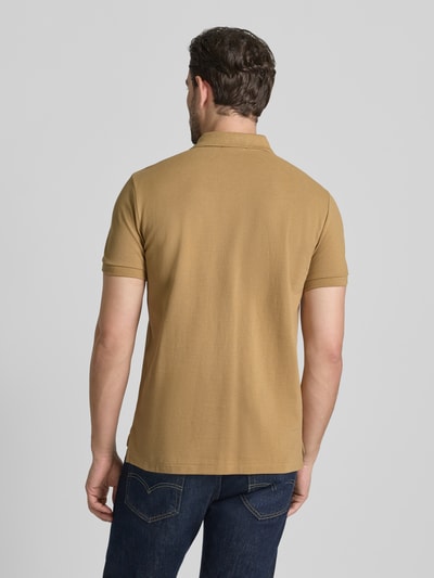 Polo Ralph Lauren Poloshirt mit Label-Stitching Senf 5