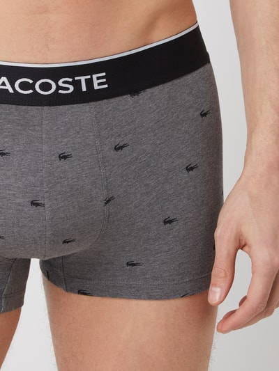 Lacoste Trunks mit elastischem Bund im 3er-Pack Black 4