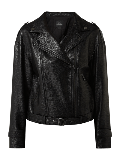 ARMANI EXCHANGE Jacke im Biker-Look  Black 2