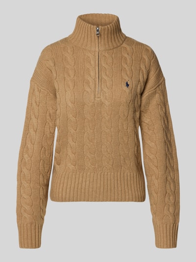 Polo Ralph Lauren Troyer aus Woll-Mix mit Kaschmir-Anteil Camel 2