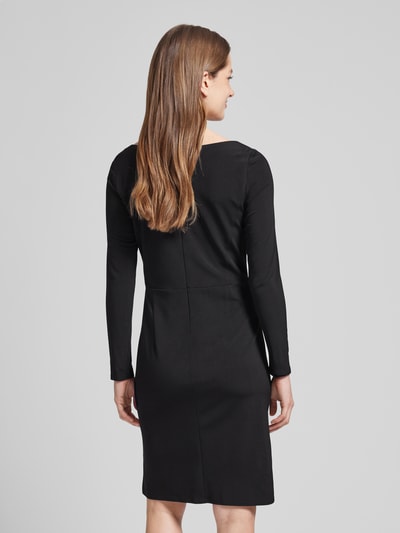 Vera Mont Knielanges Cocktailkleid mit Drapierungen Black 5