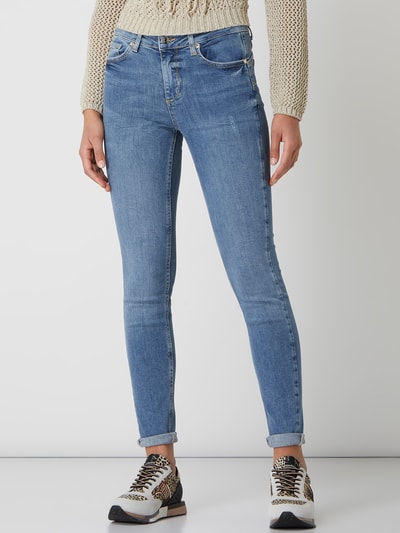 Liu Jo White Skinny Fit High Waist Jeans mit Stretch-Anteil Modell 'Divine' Hellblau 4