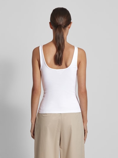 MSCH Copenhagen Tanktop met vierkante hals, model 'Betrina' Offwhite - 5