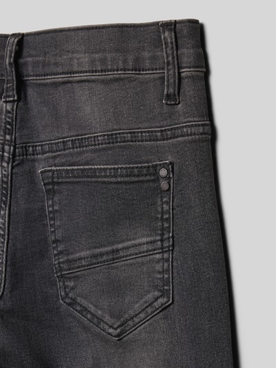 s.Oliver RED LABEL Jeansy z prostą nogawką z mieszanki bawełny  Czarny 2