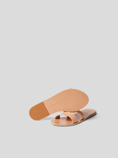 Ancient Greek Sandals Pantoletten mit Brand-Details Beige 5