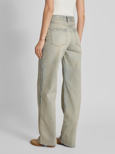 Mango Jeans im Used-Look Modell 'DENVER' Hellblau 5