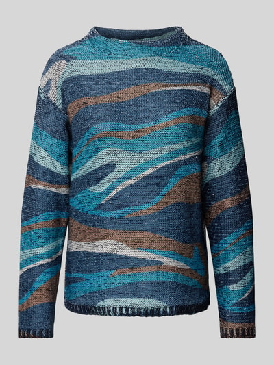 Betty Barclay Strickpullover mit gerippten Abschlüssen Petrol 2