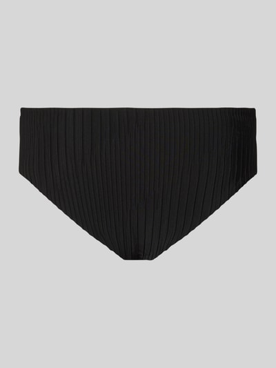 Produktfoto, Bikini-Hose in Plissee-Optik von BOSS, Optik: Unifarben, Gürtel-Detail, Materialverarbeitung: Plissee-Optik, Material