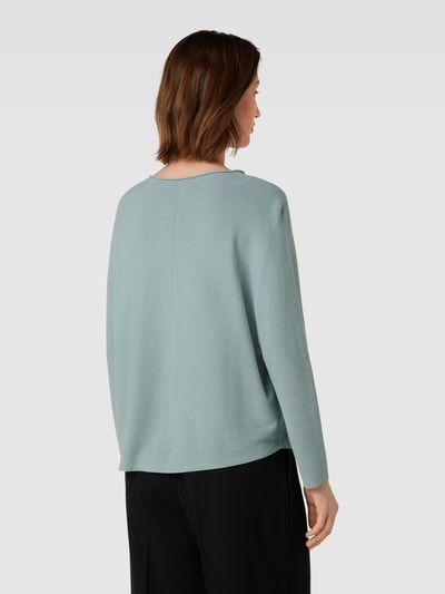 Drykorn Gebreide pullover met ronde hals, model 'MIMAS' Rietgroen - 5