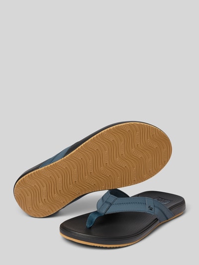 REEF Teenslippers met labeldetails, model 'CUSHION PHANTOM 2.0' Marineblauw - 4