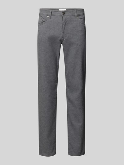 Brax Hose mit Eingrifftaschen Modell 'Cadiz' Silber 2