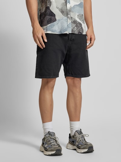 Jack & Jones Regular Fit Jeansshorts im 5-Pocket-Design Modell 'TONY' Black 4