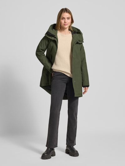 Didriksons Parka z kapturem model ‘ALANA’ Ciemnozielony 1