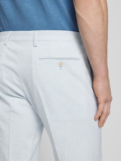 Baldessarini Pantalon van linnenmix, model 'Massa' Lichtblauw - 3