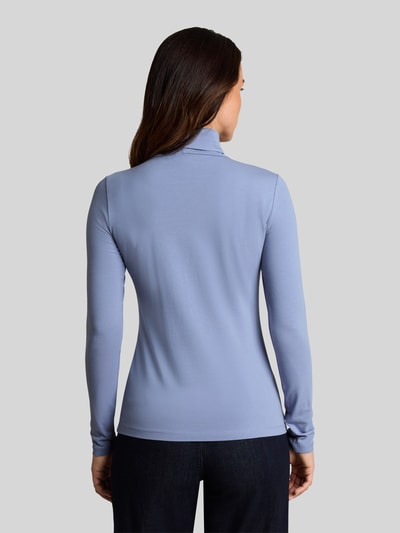Tom Tailor Langarmshirt mit Rollkragen Hellblau 5
