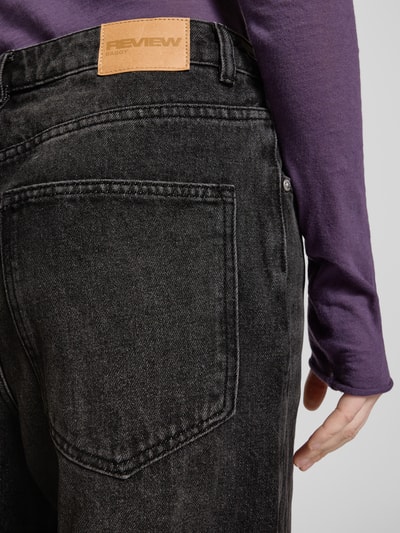 Review Essentials baggy jeans  Zwart - 3