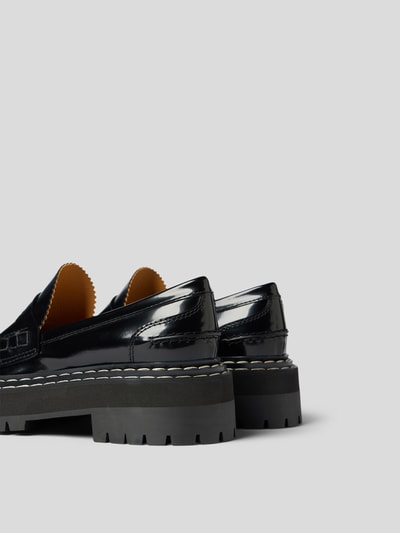 Proenza Schouler Penny-Loafer mit Plateausohle Black 3