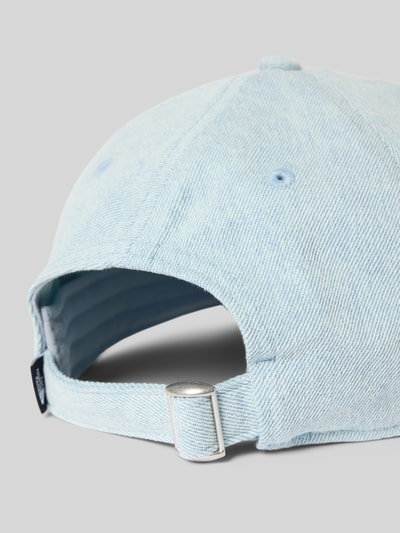 Produktfoto, 'Größenverstellbare Cap mit Label-Stitching' van The North Face, puur katoen, denimlook, verstelbare sluiting, heren