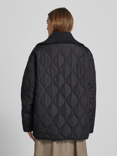 WITHBLACK Steppjacke mit Strukturmuster Black 5