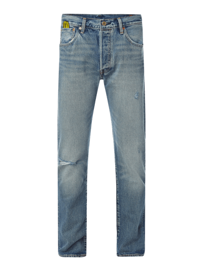 Levi's® Jeansy o kroju straight fit Levi's® x Super Mario ‘Modell 501’ – Water<Less™ Jeansowy niebieski 1