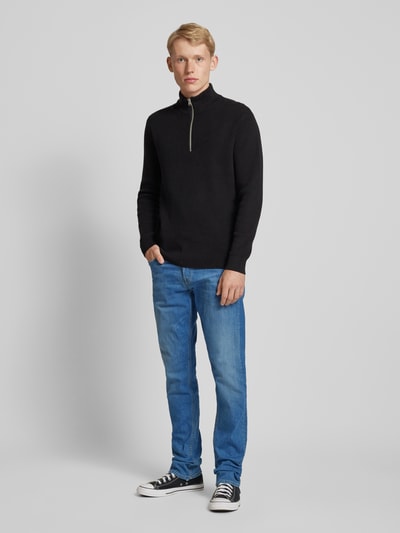 Replay Straight Fit Jeans im Used-Look Modell 'GROVER' Jeansblau 1