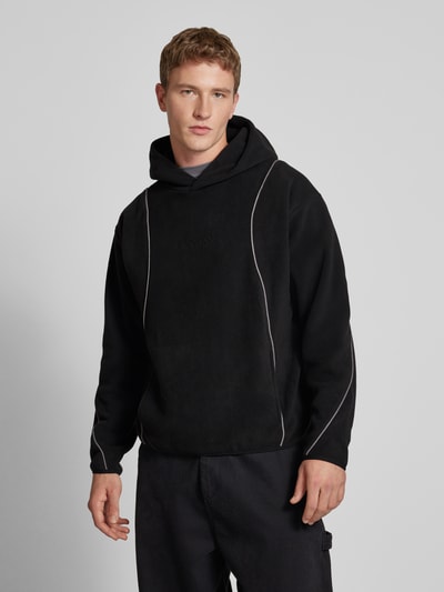 REVIEW Hoodie mit Kapuze Black 4