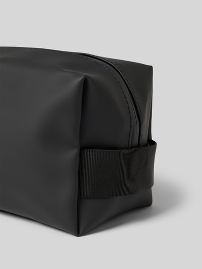 RAINS Toilettas met logo Zwart - 2