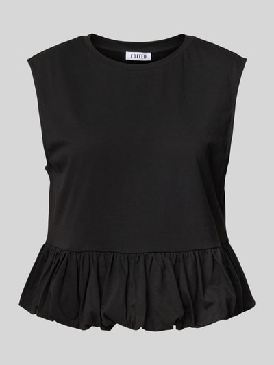 EDITED Tanktop mit ausgestellter Rockpartie Modell 'Davinia' Black 2
