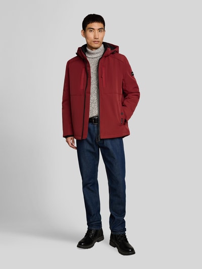 Tom Tailor Funktionsjacke mit Kapuze Rot 1