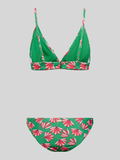 Shiwi Bikini mit Allover-Print Modell 'Beau' Gruen 3