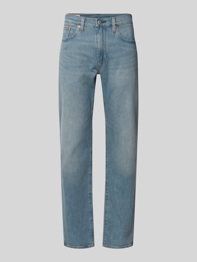 Levi's® Tapered Fit Jeans aus Baumwoll-Mix Modell '502®' Rauchblau 2