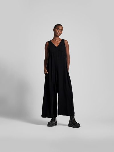 MM6 Maison Margiela Jumpsuit mit Eingrifftaschen Black 4