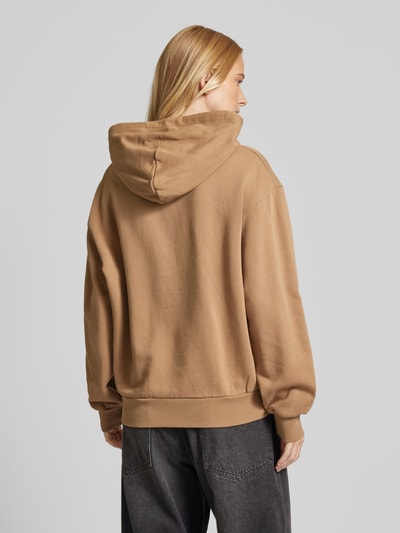 Carhartt Work In Progress Hoodie met labelstitching, model 'HOODED CASEY' Camel - 5